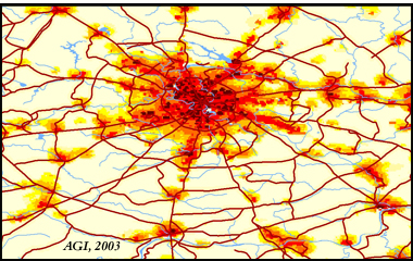 Population Density - Moscow