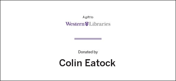 Digital Bookplate for this donation