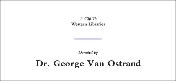 Digital Bookplate for this donation