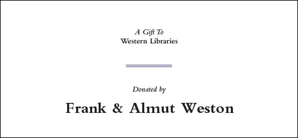 Digital Bookplate for this donation