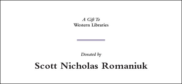 Digital Bookplate for this donation