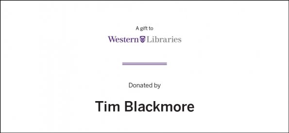 Digital Bookplate for this donation