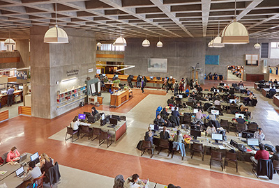 The D.B. Weldon Library Reference Hall