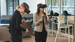 Sydney shares the virtual reality applications used by Dillon Consulting