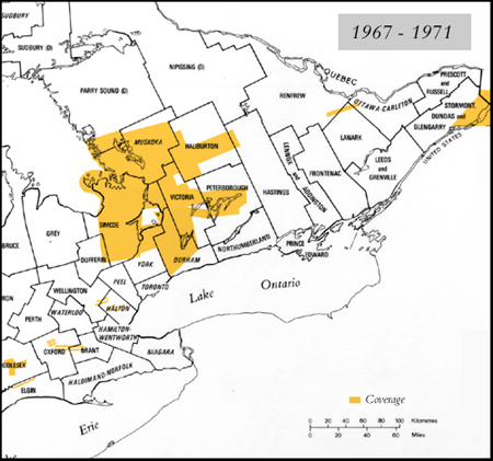 1967 to 1971 coverage