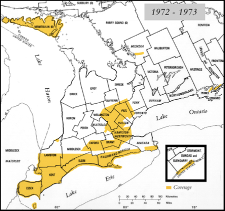 1972 to 1973 coverage