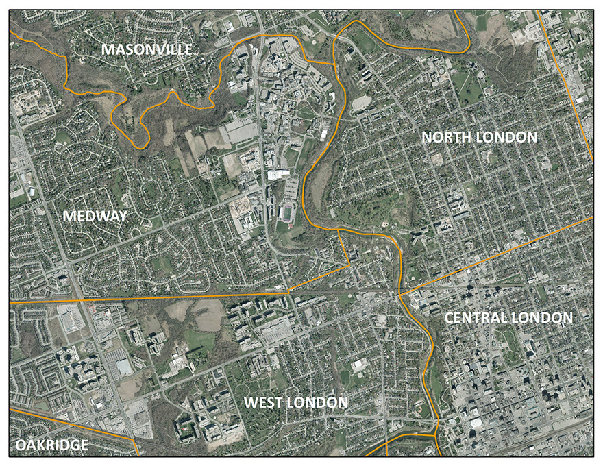 London Planning Districts