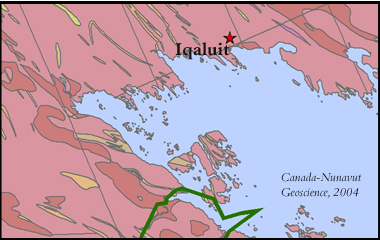 Surficial geology sample.