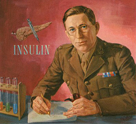 Sir Frederick Banting in uniform