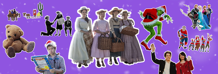 Collage of movie characters