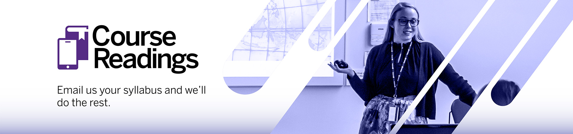 Course Readings: Email us your syllabus and we'll do the rest.